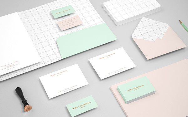 Mona de Castellarnau - branding, packaging, print design by Anagrama.