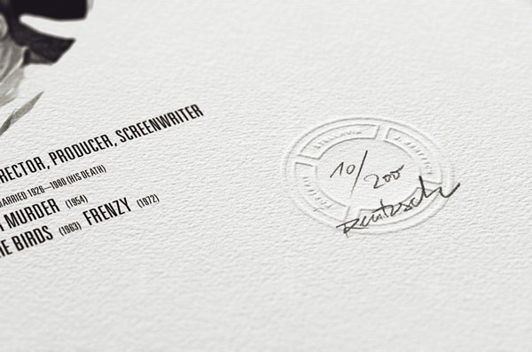 All prints are signed and numbered - The posters were illustrated by Julian Rentzsch and produced by agency Stellavie.