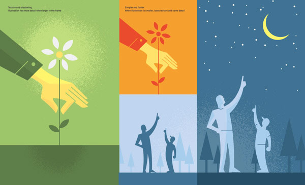 Pinterest illustrations created by Matt Stevens.