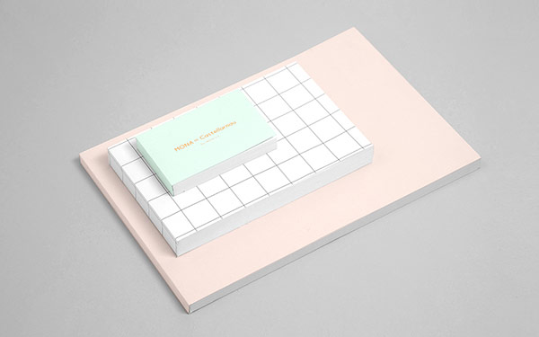 The printed collateral of the brand identity.