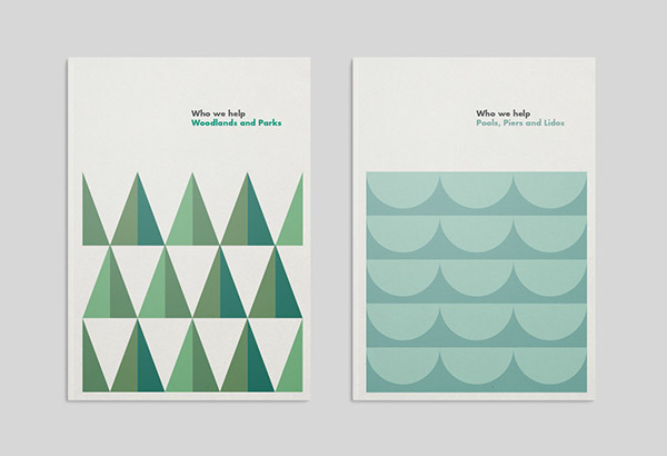 Printed matters with graphic patterns.