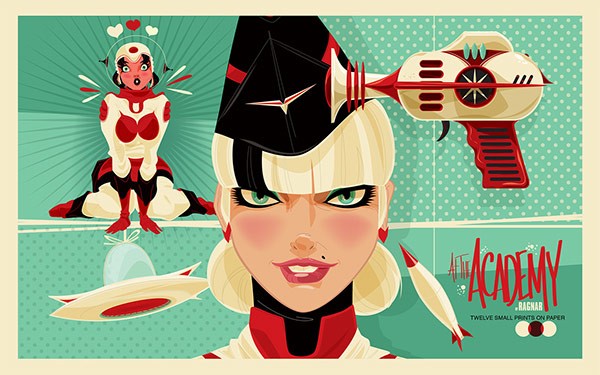 At The Academy - art direction, character design, and illustration by Brandon Johnson for Van Eaton Publishing.
