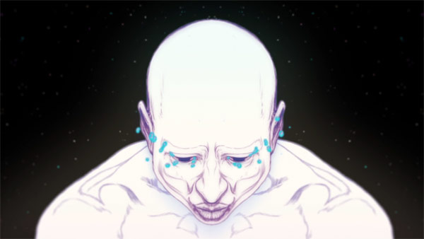 Still from the animated music video as a special episode of Off The Air.