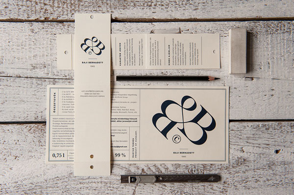 Bernadett Baji’s wine label and CV by kissmiklos.