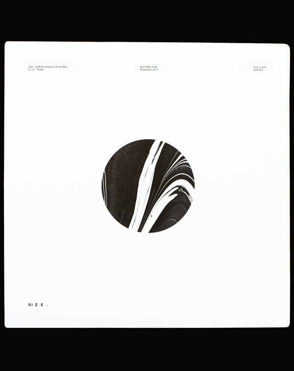 Backside of the record cover.