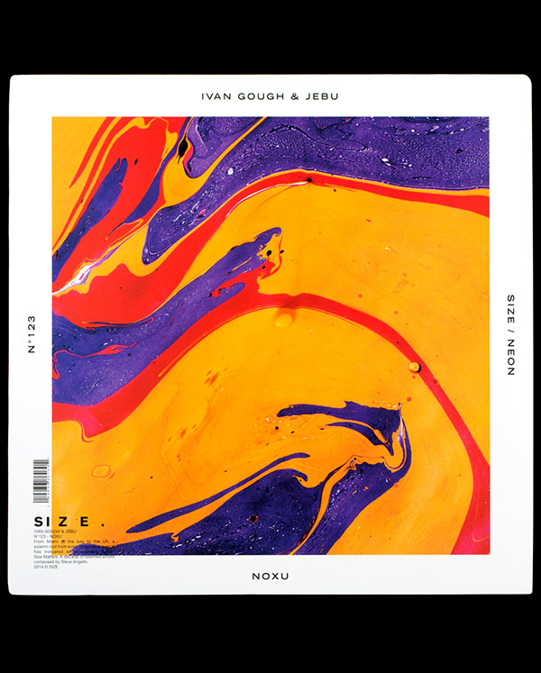Colorful cover artwork for Ivan Gough and Jebu.