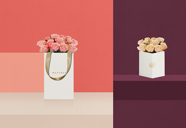 Вклумбе, a Russian flower delivery service.