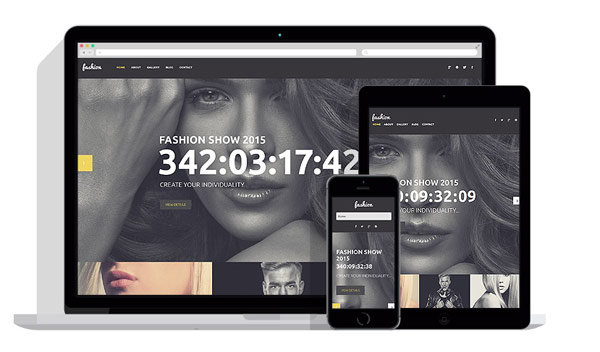 Its 100 percent responsive web design looks great on any device, whether desktop pc, laptop, tablet or mobile phone.