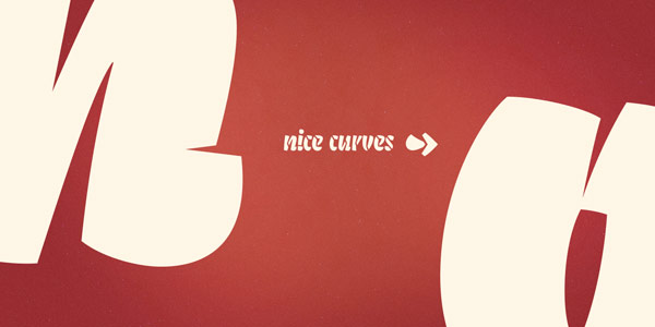 The Donki Pro font family is characterized by nice curves.
