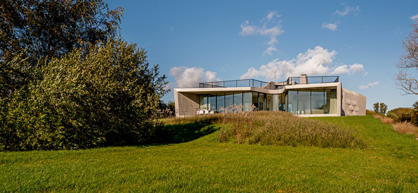 This modern home was designed by UNStudio.
