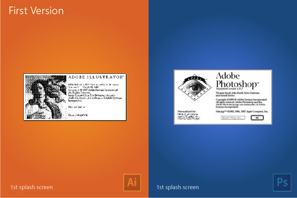 First versions of both applications.
