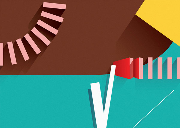 Digital artwork for Popshot Magazine.