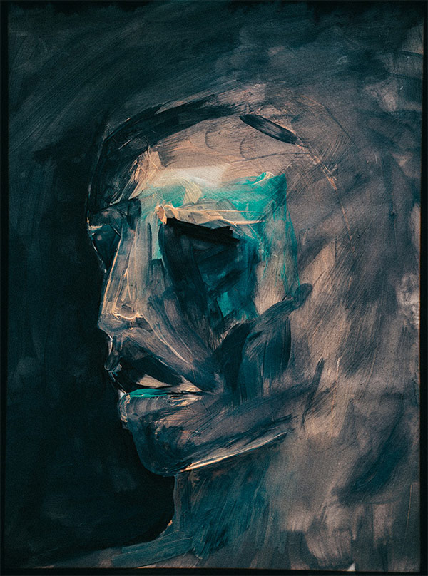 Somewhere Between - Painting