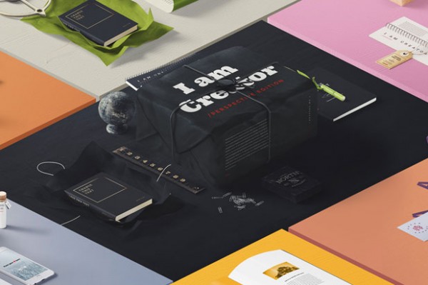 I Am Creator - Perspective Edition - Mockups Scene Creator by LStore.