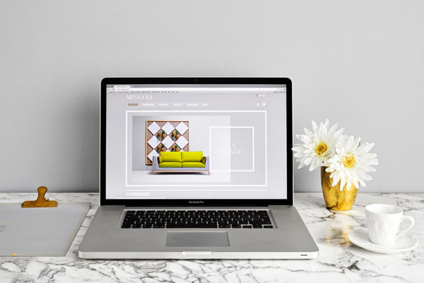 The new redesigned website.