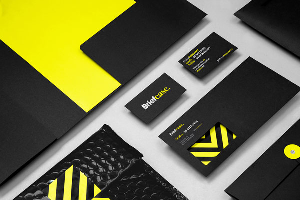 Briefcase - branding and stationery design by Anagrama.