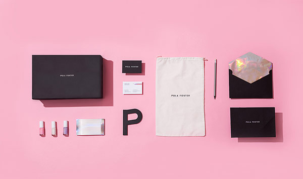 Pola Foster brand identity design by studio Futura.