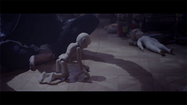 Still from the showreel that features a variety of projects created for different clients.