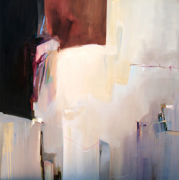 Contemporary abstract painting for Bachelor degree.