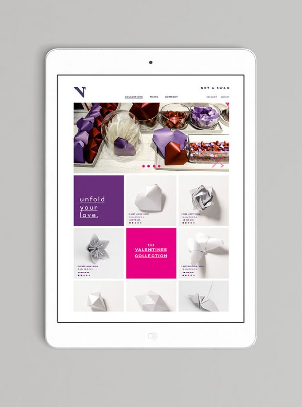 The new website of the startup.