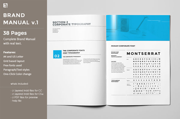 The download pack includes layered INDD files for Adobe InDesign, PDF previe files, and a help file.