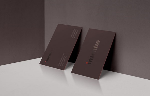 Close up of the business cards. Close up of the business cards.