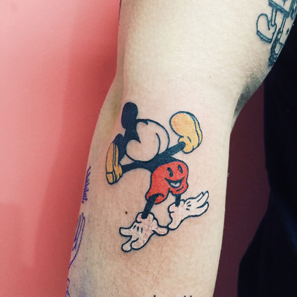 Also famous Disney characters like Mickey Mouse will not be spared.
