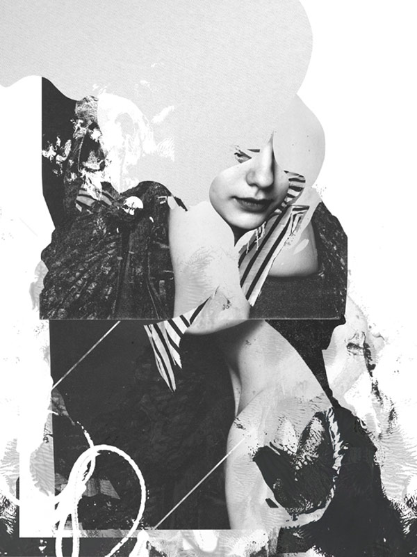 The digital artwork has been composed of different photos and graphics.