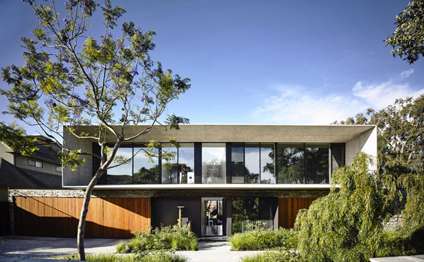 A house in Melbourne by Matt Gibson Architecture.
