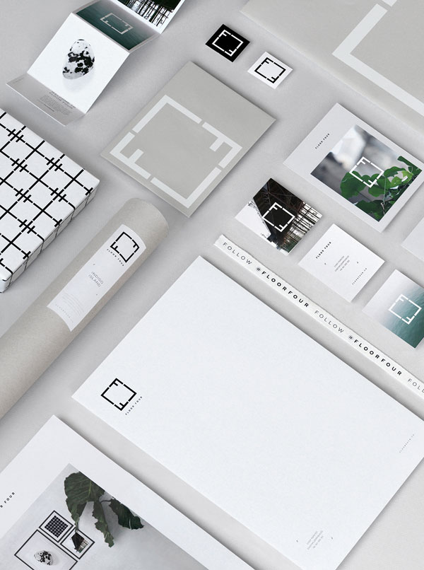 Floor Four branding and graphic design by Cindy Forster. Floor Four branding and graphic design by Cindy Forster.