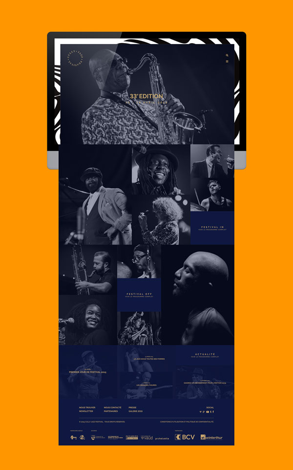 Homepage – web design.
