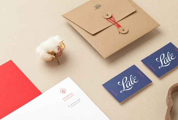 Close up of some printed matters create by Menta for British fashion brand Lale.