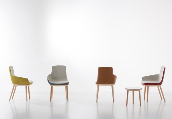 The full EGO series with all colors and styles plus side table.