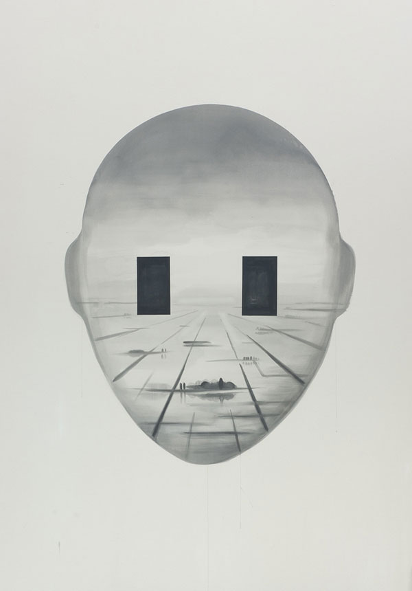 Artwork by Wanda Koop from her current exhibition View from Here at Winnipeg Art Gallery.