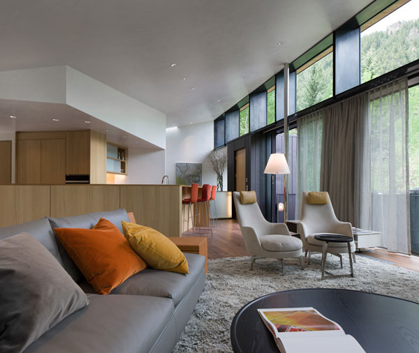 Tasteful furnishings and high quality interior design.