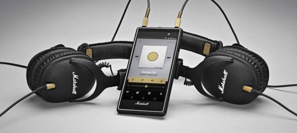 With 2 speaker outputs, the Marshall smartphone can be used with best hi-fi equipment.