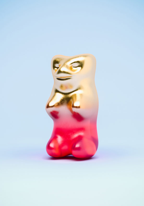 Haribo Goldbär - poster design by Črtomir Just, a designer and digital artist based in Murska Sobota, Slovenia.
