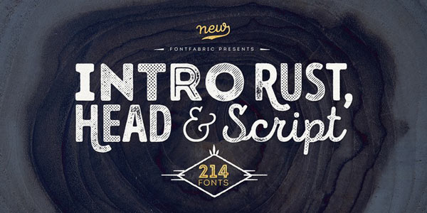 Intro Rust fonts.
