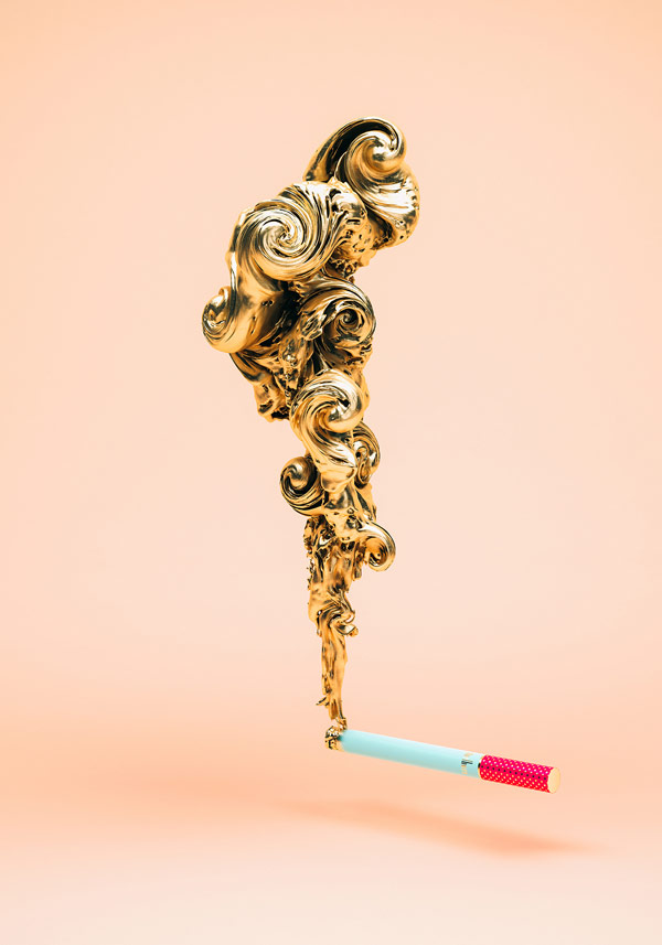 Marlboro Gold - fine art print by Črtomir Just.