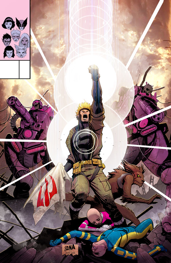 X-Tinction Agenda #1 cover artwork. This is part of Marvel Comics' forthcoming Secret Wars series.