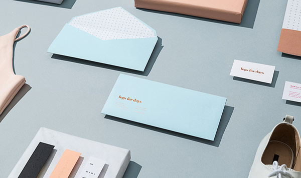 Legs for Days – apparel boutique branding by studio Futura.