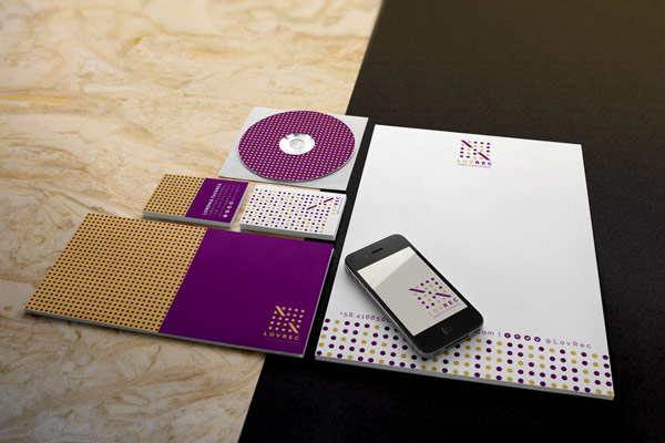 Lovrec stationery set, branding materials, and printed collateral. Lovrec stationery set, branding materials, and printed collateral.