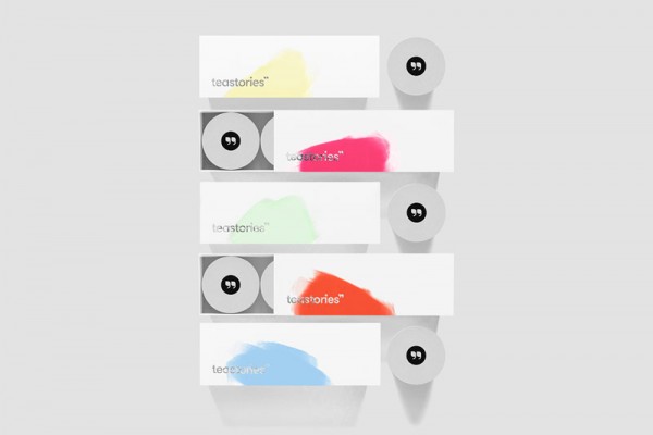 Packaging design by Anagrama for Teastories, Vienna based tea store.