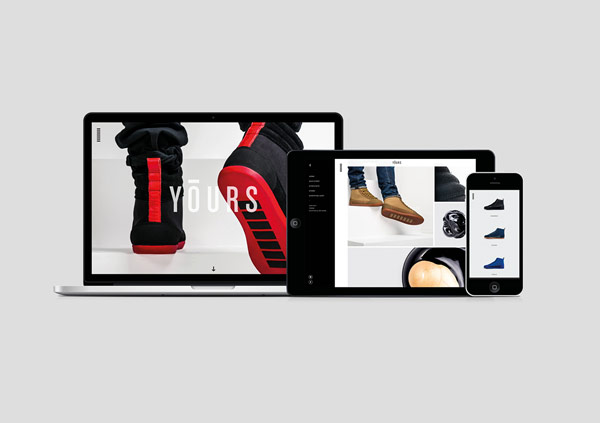 The new responsive website looks great on any device.