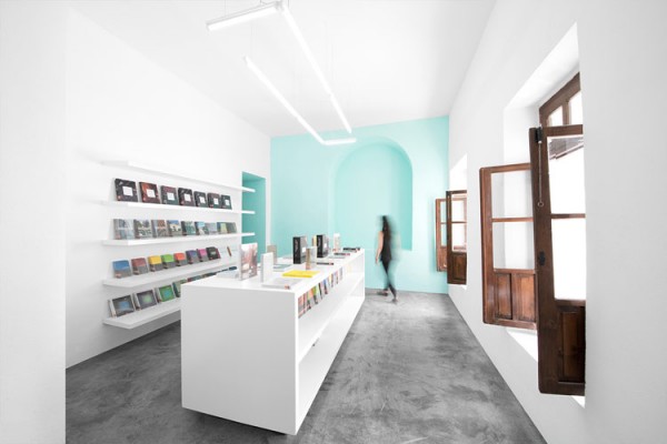 Conarte Library in Monterrey, Mexico.