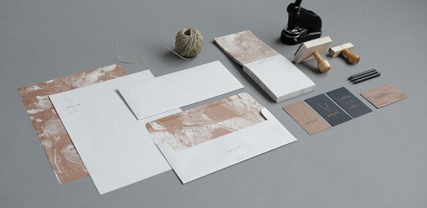 Creation of the visual identity for Antler Films, a video production studio in Montreal.