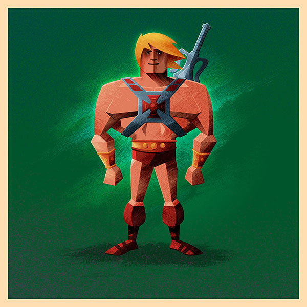 He-Man from the Masters of the Universe.