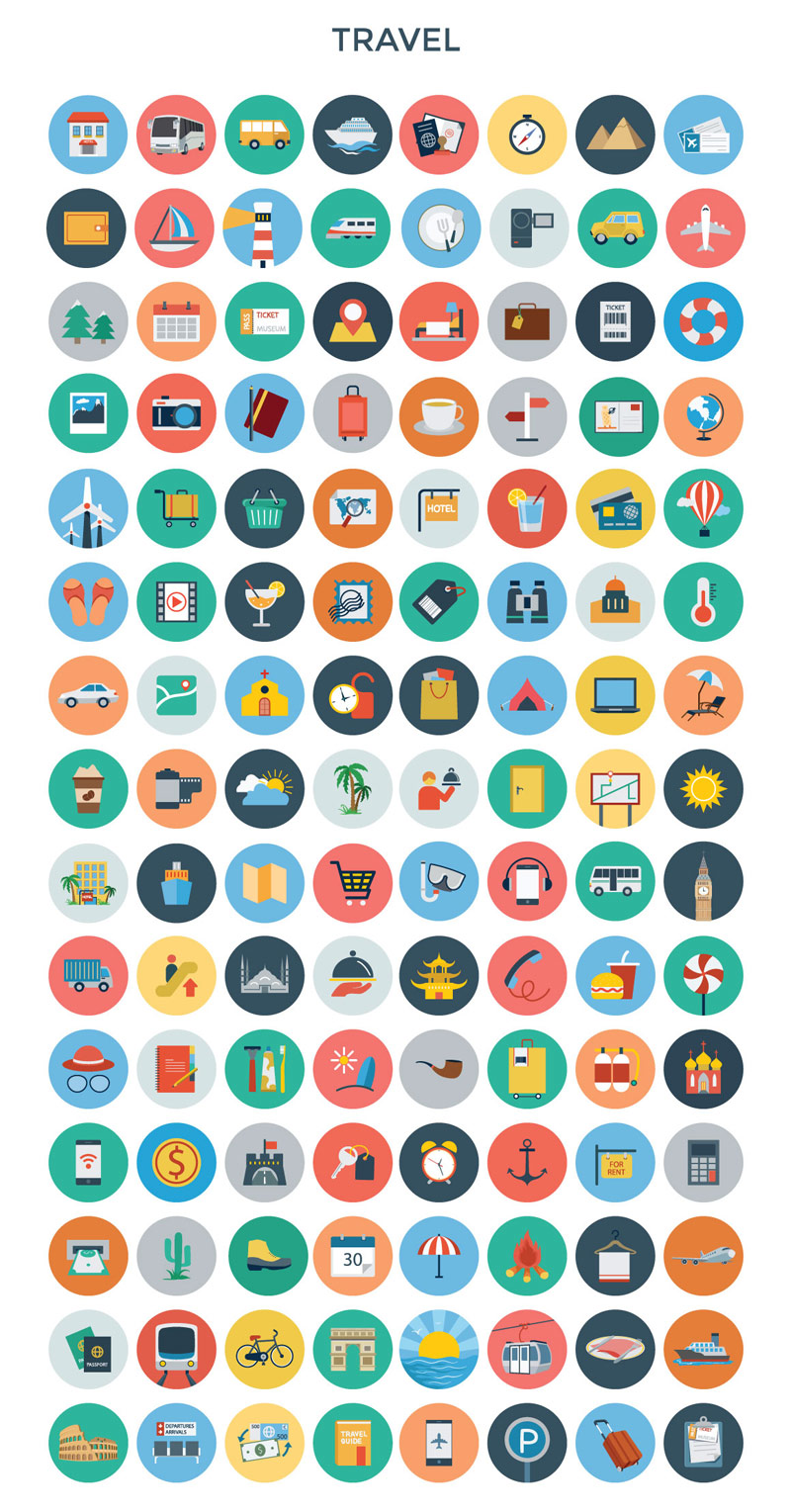 These travel icons are part of a huge bundle of icons from different themes. These travel icons are part of a huge bundle of icons from different themes.