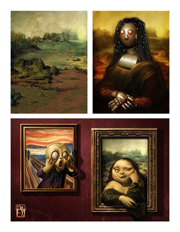 The book includes the most diverse and creative ideas on how to reinterpret this famous masterpiece by Leonardo da Vinci.