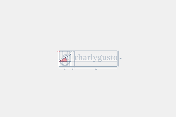 The meticulous logo design for Charly Gusto. The meticulous logo design for Charly Gusto.
